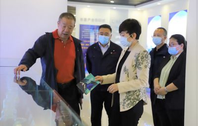 市委常委、宣傳部部長韋青到寶泰隆走訪調(diào)研